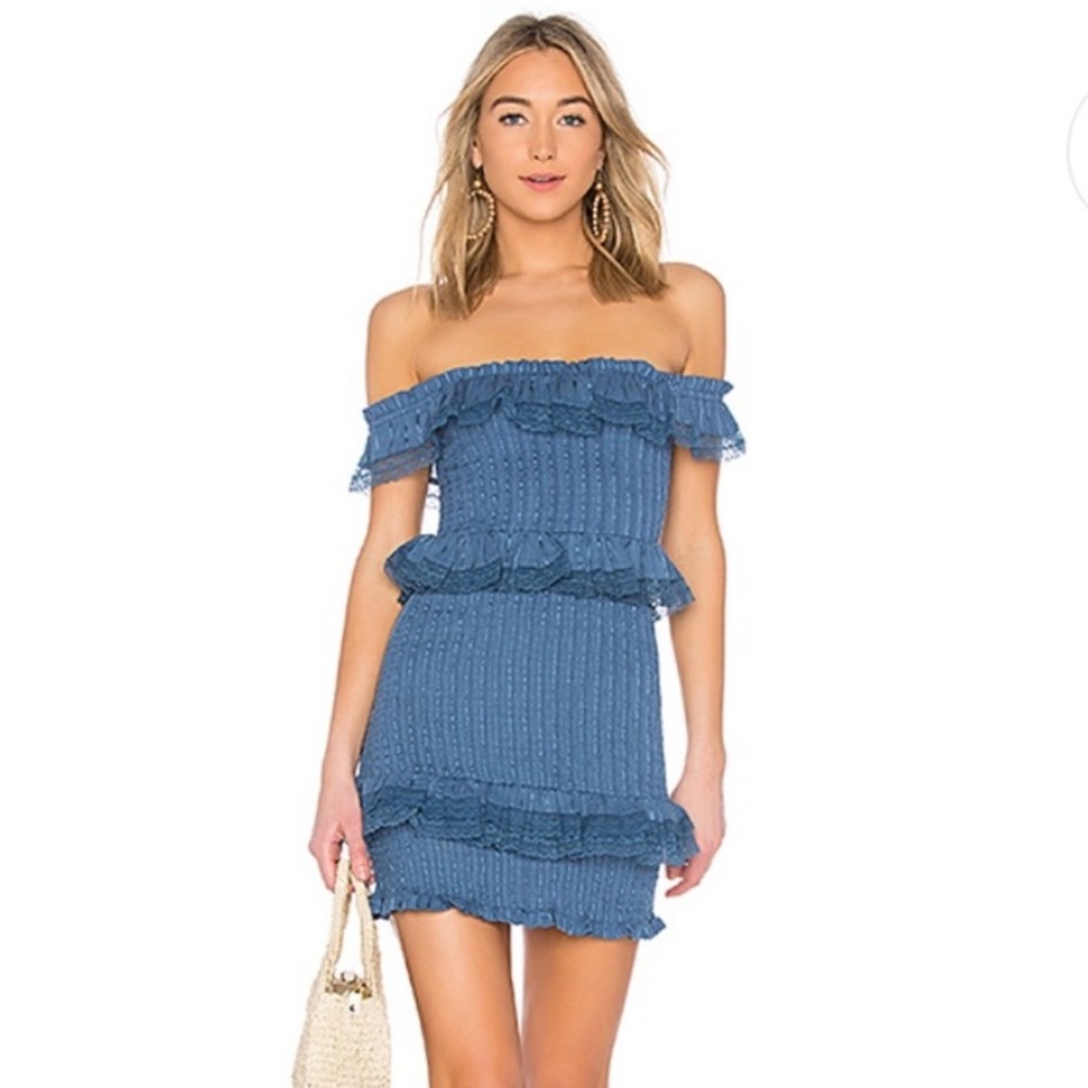 Tularosa Teri Dress in Horizon Blue